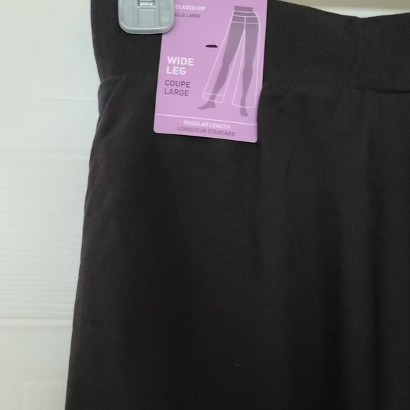 Addidas Women's Verve Fleece Pants Black Small - Picture 2 of 5